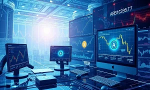 AI-driven crypto ETFs analyzing market data with machine learning algorithms