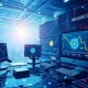 AI-driven crypto ETFs analyzing market data with machine learning algorithms