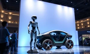 AI hardware innovations showcased at StockPil Disrupt 2025 conference featuring autonomous vehicles and robotics
