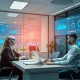 AI insurance compliance dashboard showing real-time regulatory monitoring and risk assessment analytics
