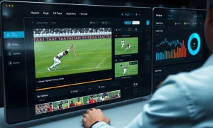 AI sports highlights technology transforming content creation for major sports leagues and broadcasters
