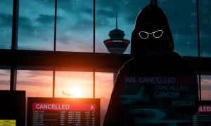 Ransomware attack disrupting airline operations with canceled flights and security alerts