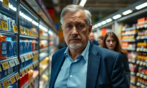 Aldi CEO expressing concern about major price changes affecting grocery shoppers