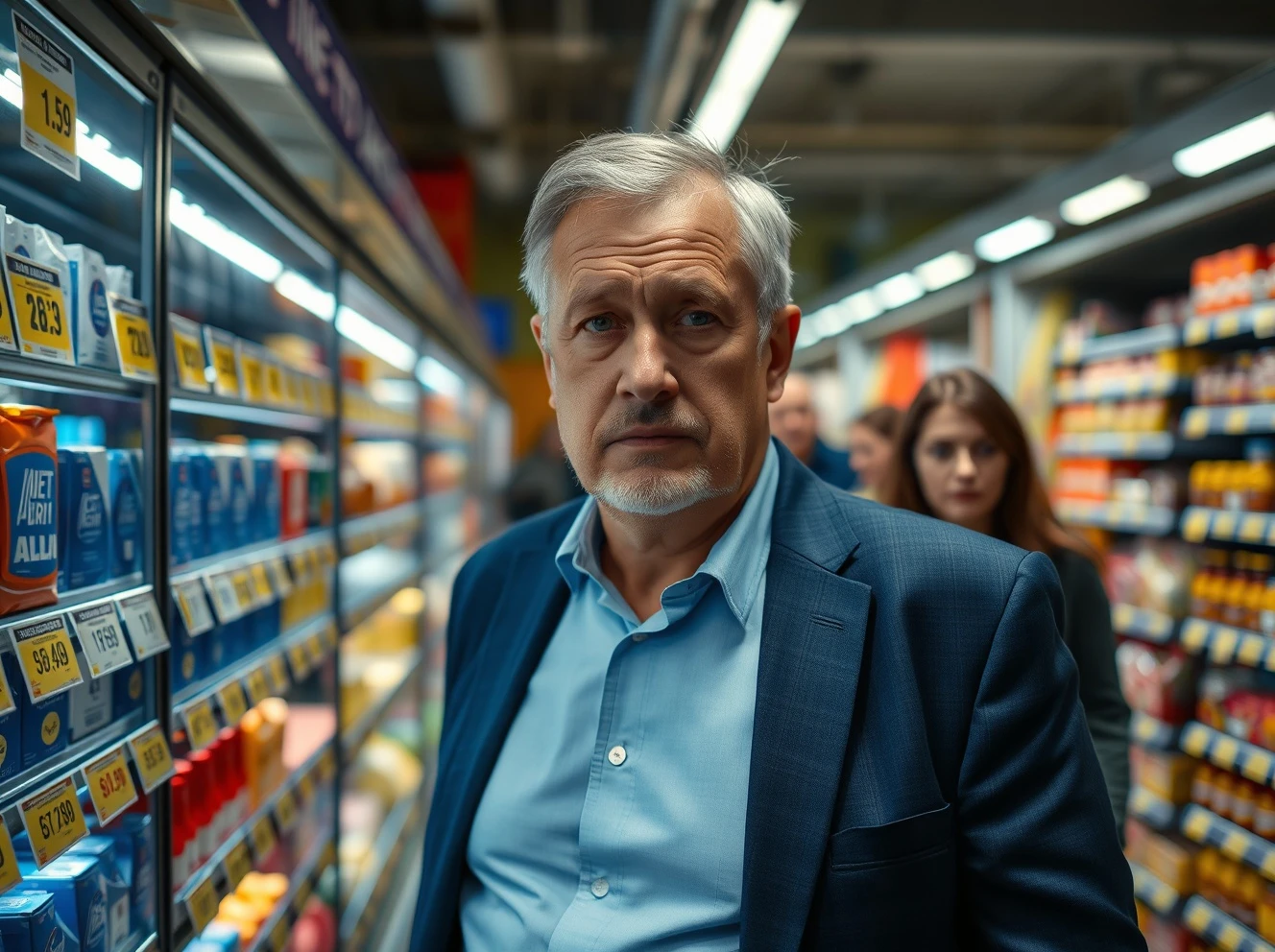 Aldi CEO expressing concern about major price changes affecting grocery shoppers