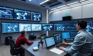 Alloy's robotics data management platform processing multiple robot data streams simultaneously