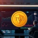 Strategic TON treasury management dashboard showing Telegram ecosystem integration and investment analytics