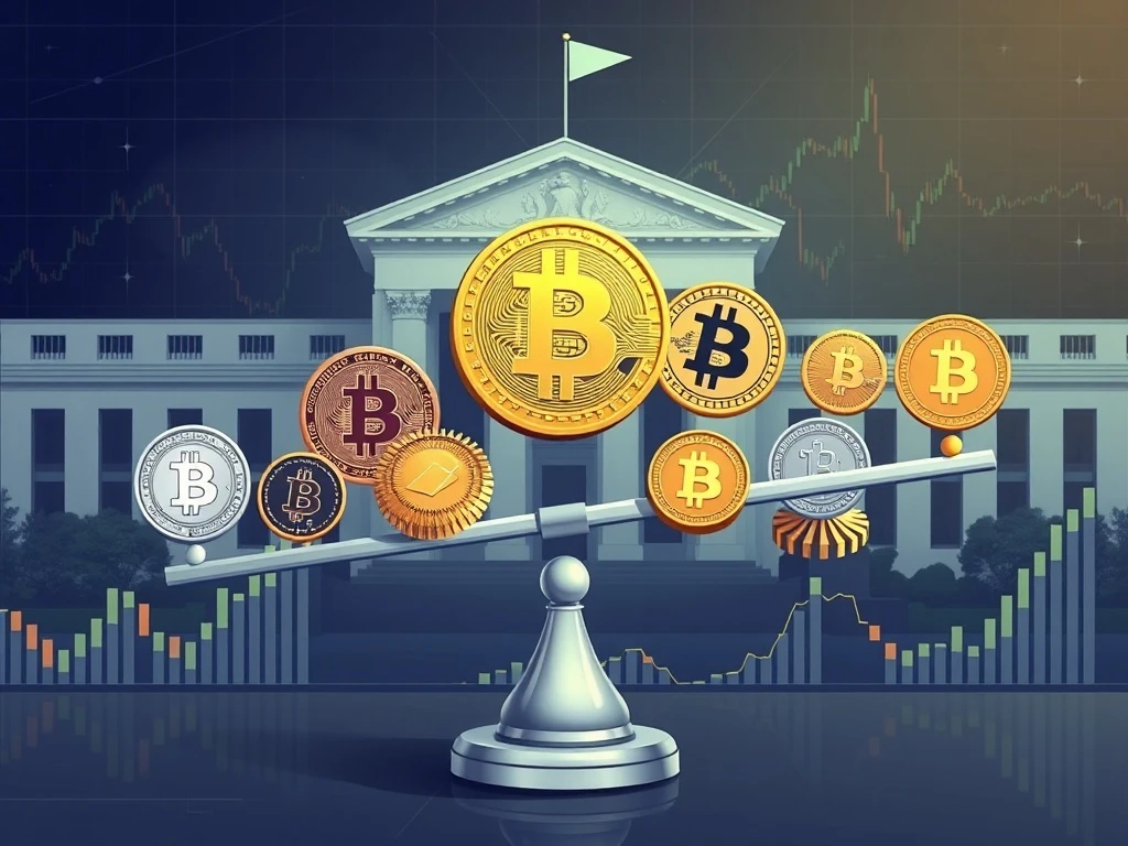 Altcoin season market analysis showing Bitcoin dominance decline and rising altcoin market capitalization