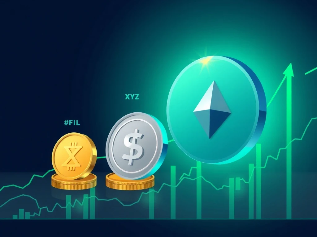 Three dominant altcoins showing bullish technical signals outperforming Ethereum in cryptocurrency market