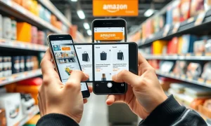 Amazon Lens Live AI shopping tool scanning real-world products for instant matches