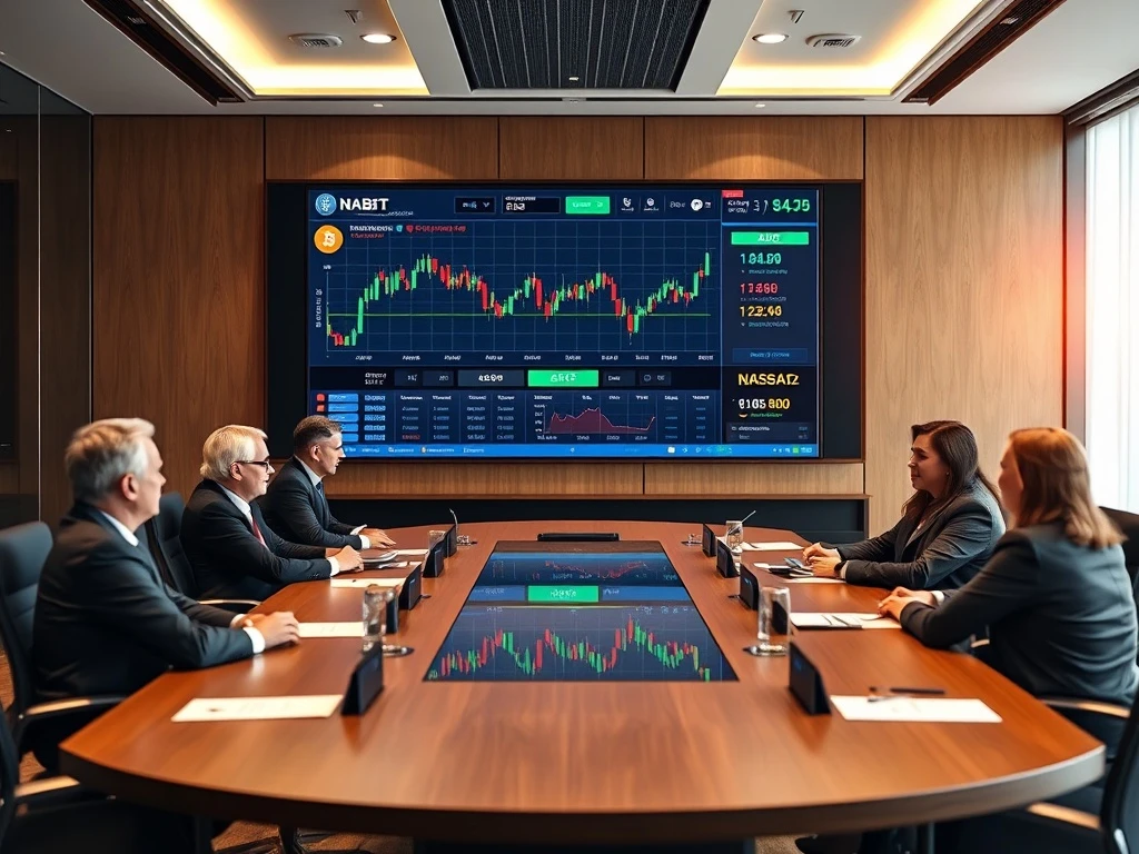 American Bitcoin Nasdaq listing providing institutional Bitcoin exposure through strategic mining operations