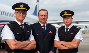 Airline pilot suspensions affecting flight operations and safety protocols at major carriers