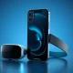 Apple's revolutionary foldable iPhone prototype with innovative hinge technology displayed alongside Vision Air headset
