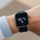 Apple Watch SE 3 displaying health metrics and always-on screen features