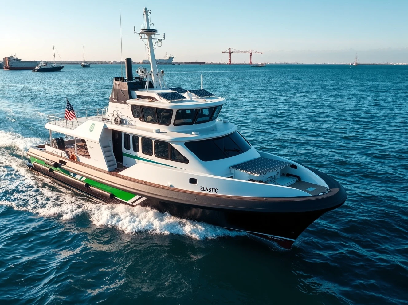 Arc's innovative electric tugboats reducing emissions in port operations