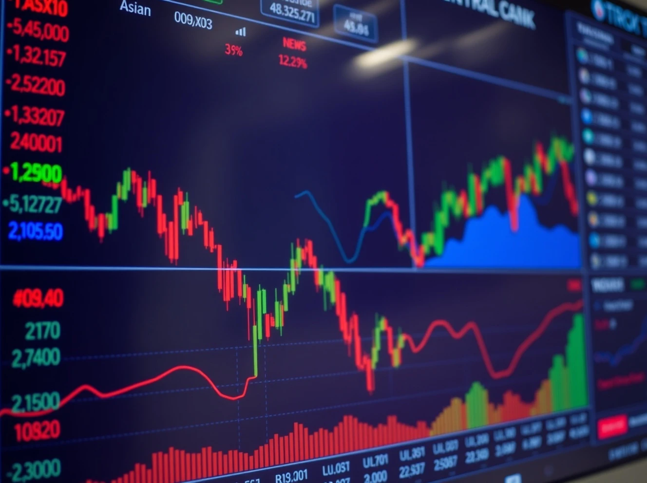 Asia FX market analysis showing currency fluctuations amid Federal Reserve policy decisions
