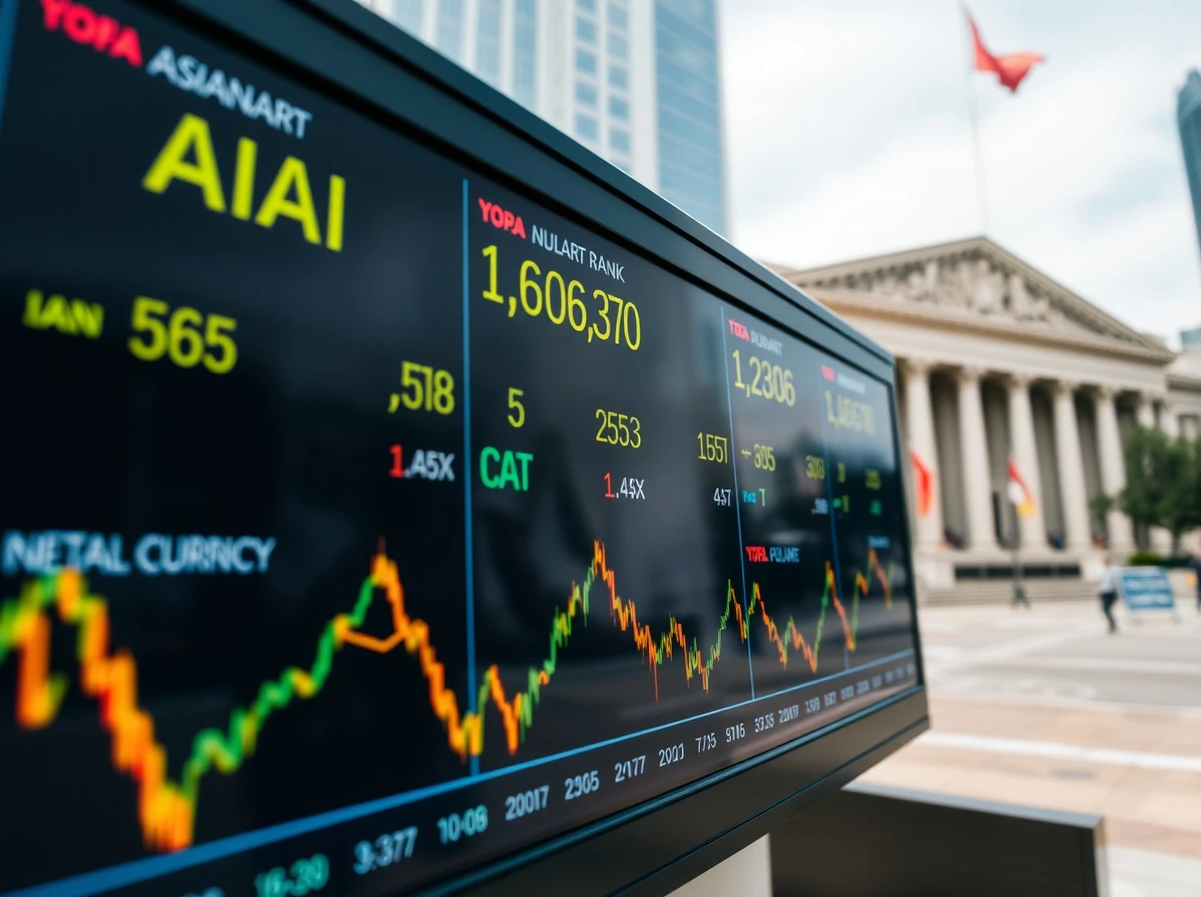 Asia FX market analysis showing currency fluctuations amid central bank policy changes