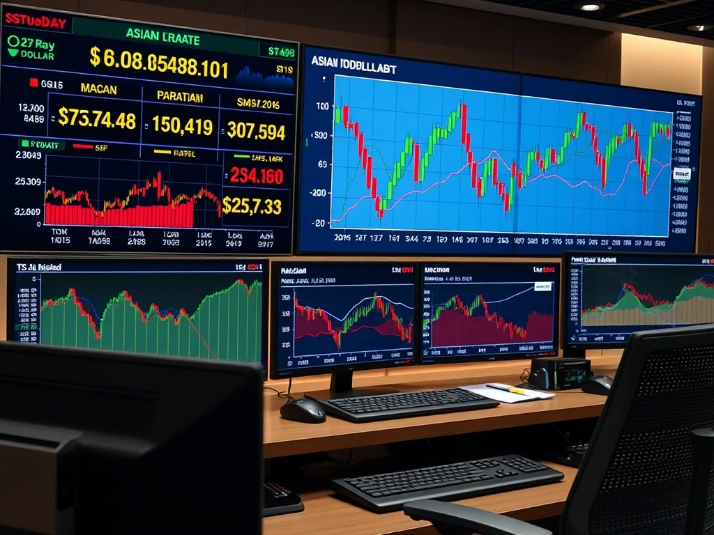 Asia FX market analysis showing currency trends amid dollar weakness and rate cut expectations