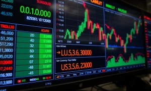 Asia FX market volatility analysis showing currency fluctuations and economic indicators