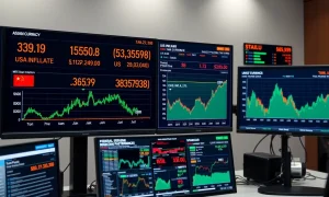 Asian Forex Market analysis showing currency fluctuations amid US rate cut expectations and China economic data