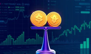 Aster DEX token surpassing Hype in cryptocurrency market dominance with rising charts