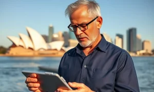 Australian SMSF crypto investment growth showing retirement portfolio diversification