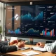AVAX ETF institutional investment dashboard showing blockchain performance metrics and regulatory compliance indicators