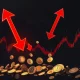 BABY token catastrophic market crash showing extreme volatility and price collapse