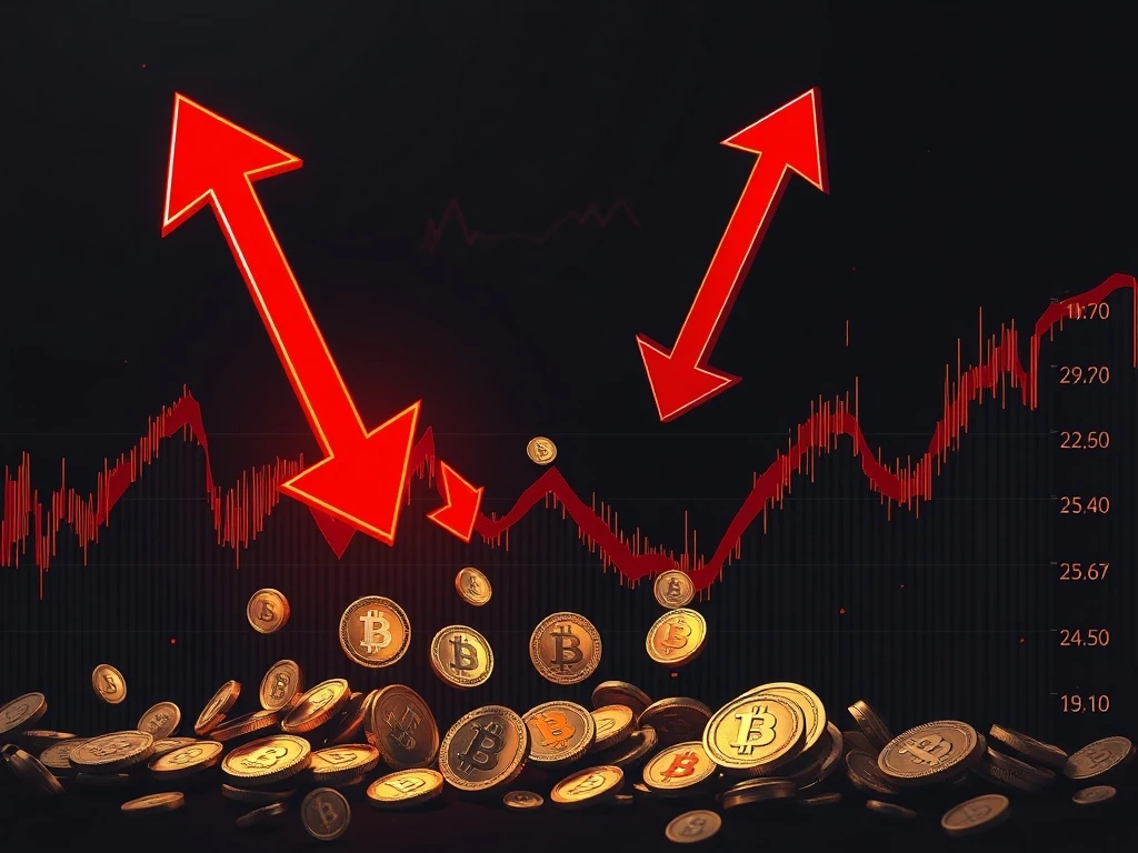 BABY token catastrophic market crash showing extreme volatility and price collapse