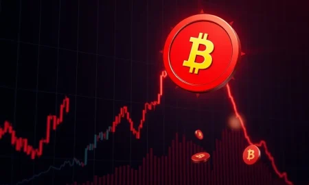 BANANA cryptocurrency dramatic market crash showing massive price decline and bearish technical indicators