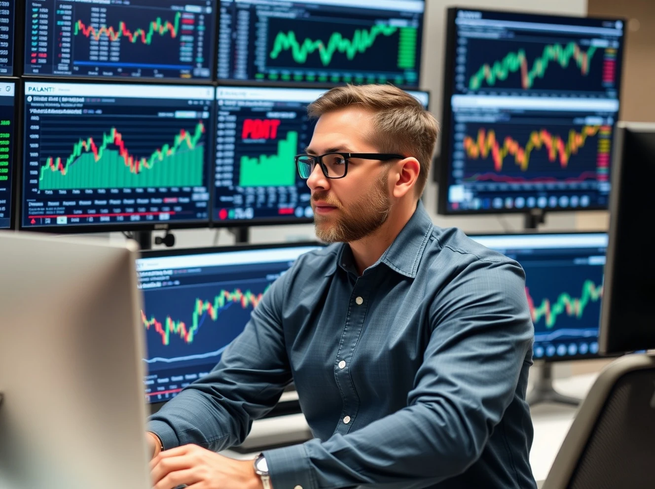 Bank of America analyst discussing Palantir stock price target during financial review