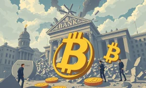 Banks fear crypto revolution as traditional banking systems face disruption from digital assets like XRP
