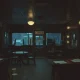 Bar chain closure following Chapter 11 bankruptcy filing with empty interior