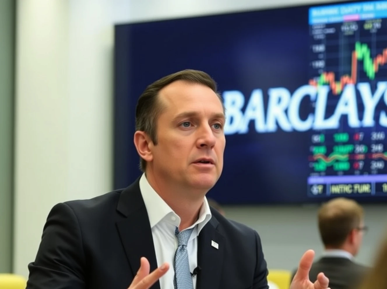 Barclays CEO discussing bank tax hikes and economic policy concerns