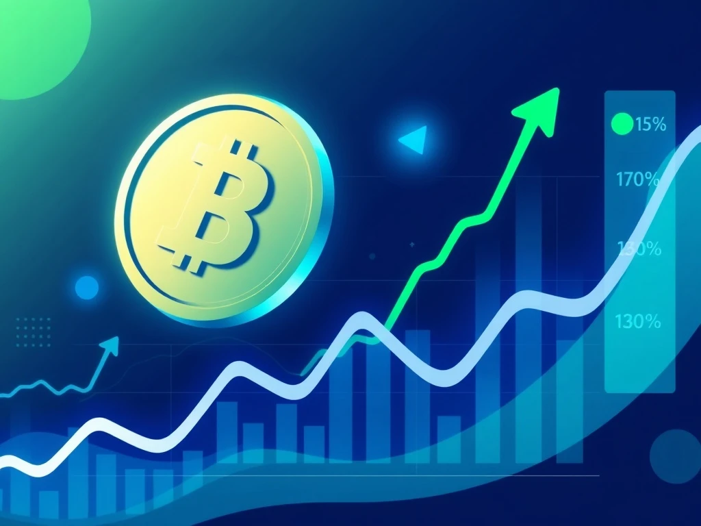 BAT cryptocurrency price surge analysis with trending graph and percentage growth indicators