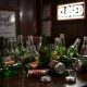 Closed beer brand showing empty bottles and shutdown signage