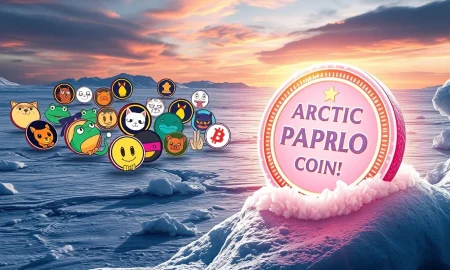 An infographic highlighting the best crypto presales, with Arctic Pablo Coin prominently featured as a top investment opportunity.