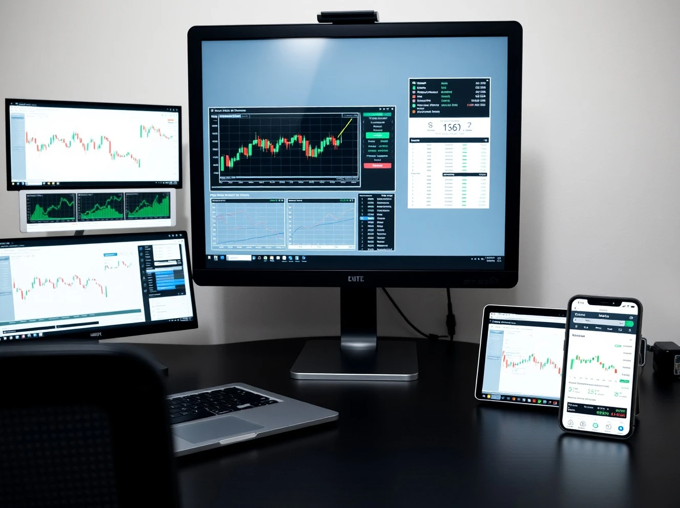 Best trading platform comparison showing desktop, web and mobile options for traders