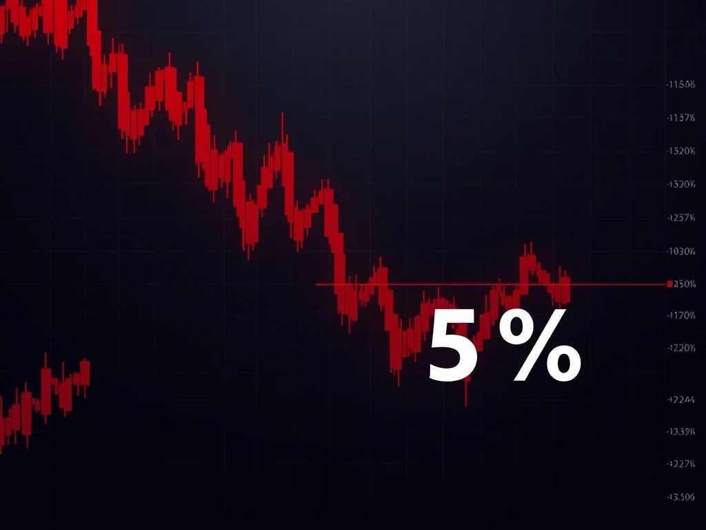 BIGTIME crash showing catastrophic 535% price collapse on trading chart