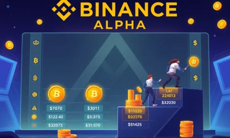 Competitive Binance Alpha airdrop race showing users earning WOD tokens through gamified participation