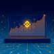 Binance Alpha launchpad platform showing cryptocurrency growth and blockchain investment opportunities