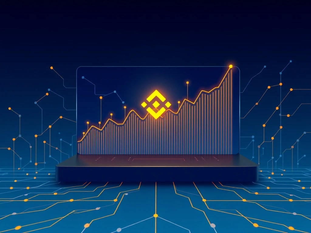 Binance Alpha launchpad platform showing cryptocurrency growth and blockchain investment opportunities