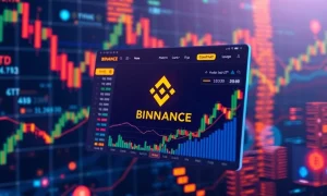 Binance dominating Bitcoin trading volume compared to struggling ETF performance