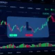 Binance LINEAUSDT perpetual contract trading dashboard with 5x leverage indicators
