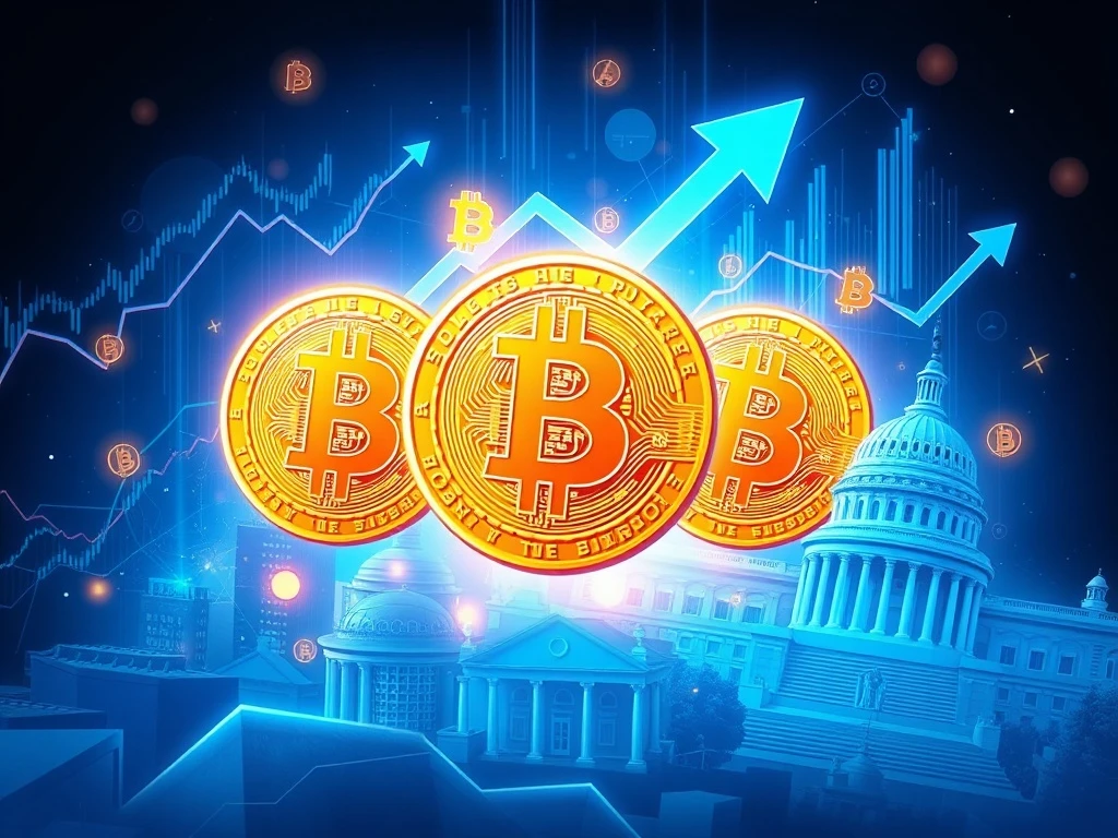 Bitcoin 2025 growth analysis showing institutional adoption and regulatory developments driving cryptocurrency value