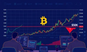 Bitcoin 4-year cycle analysis showing price trends and institutional adoption impact