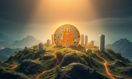 Strategic Bitcoin accumulation transforming digital landscape into valuable asset territory