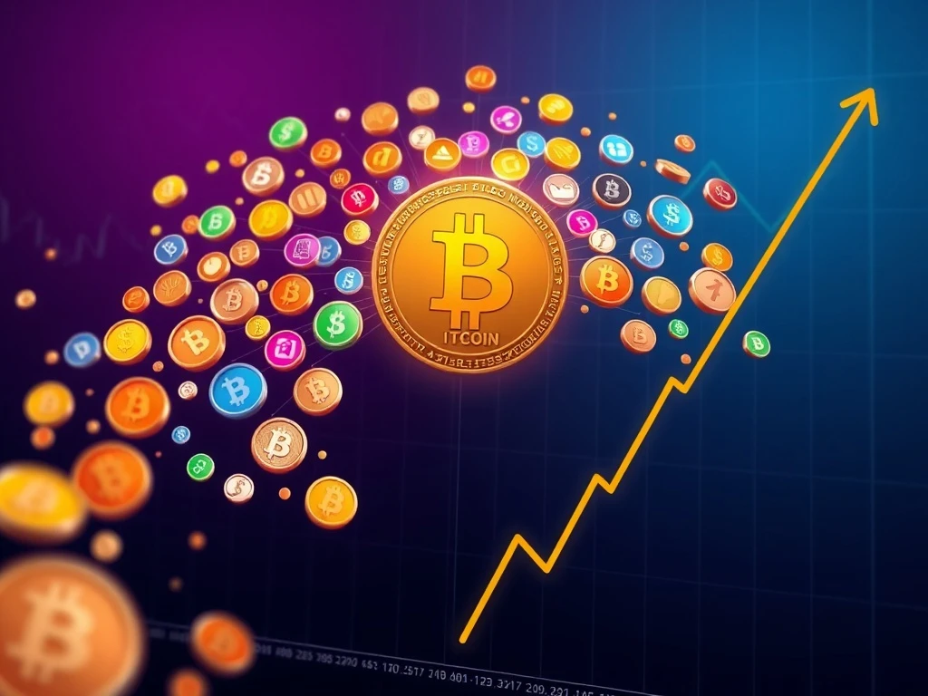 Bitcoin dominance declining while altcoin rotation gains momentum in cryptocurrency markets