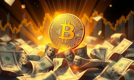 Bitcoin alternative currency rising above failing US dollar as safe haven investment