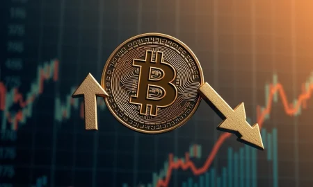 Bitcoin compression phase showing critical price decision between breakout and collapse