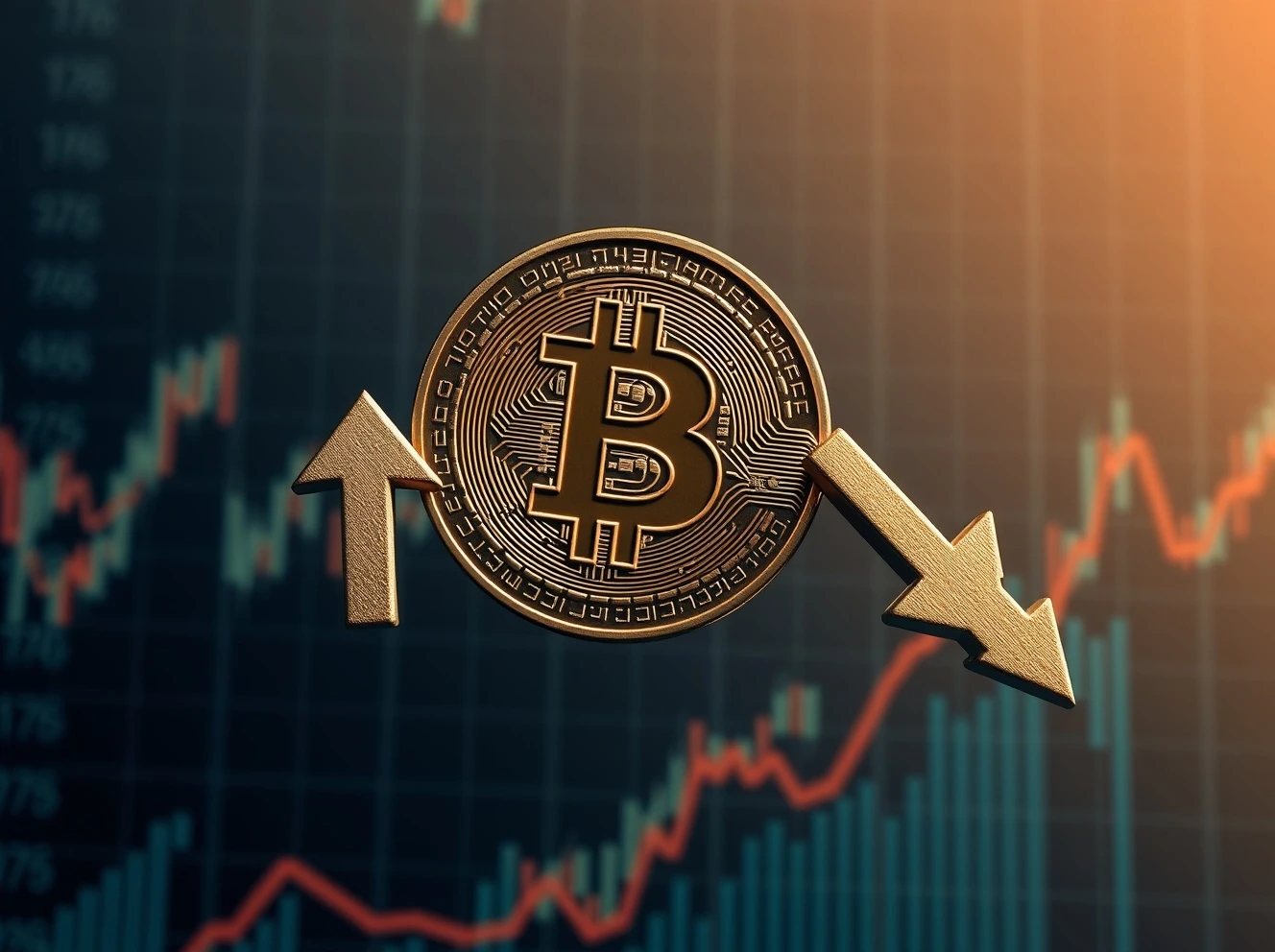 Bitcoin compression phase showing critical price decision between breakout and collapse